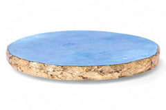 Dyed Blue Marble Coaster