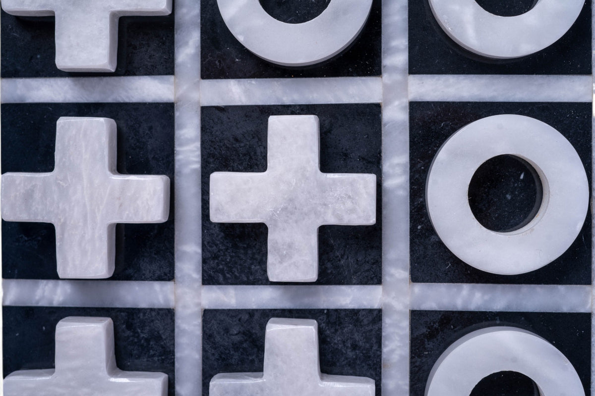 Marble Tic Tac Toe