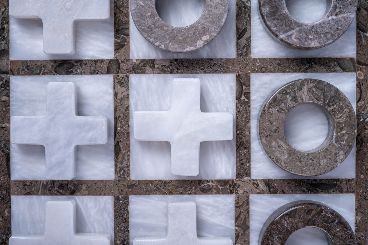 Marble Tic Tac Toe