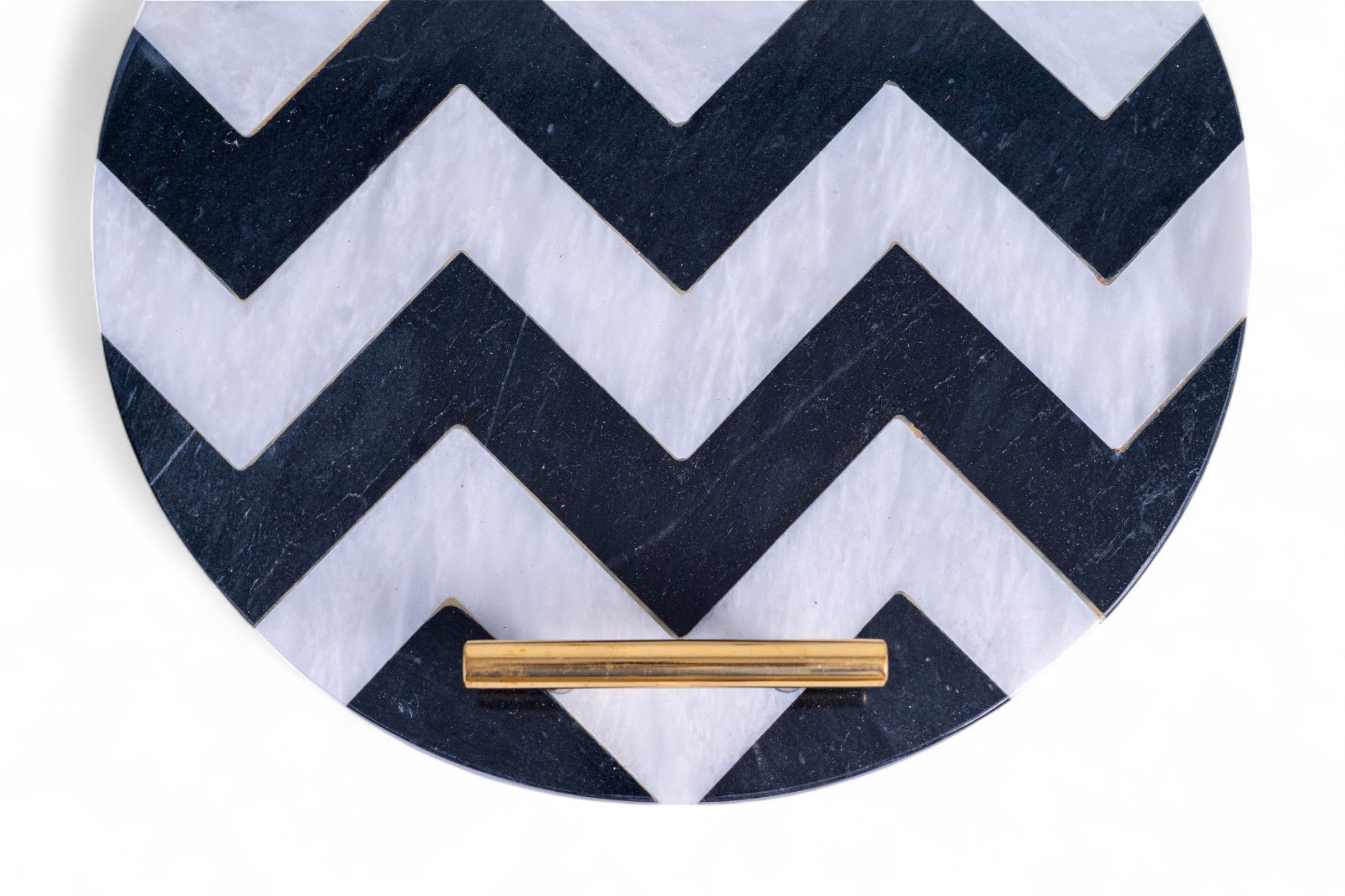 Marble Platter – Chevron