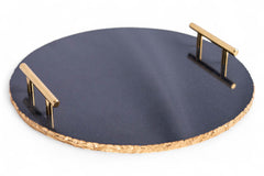 Black Marble Platter