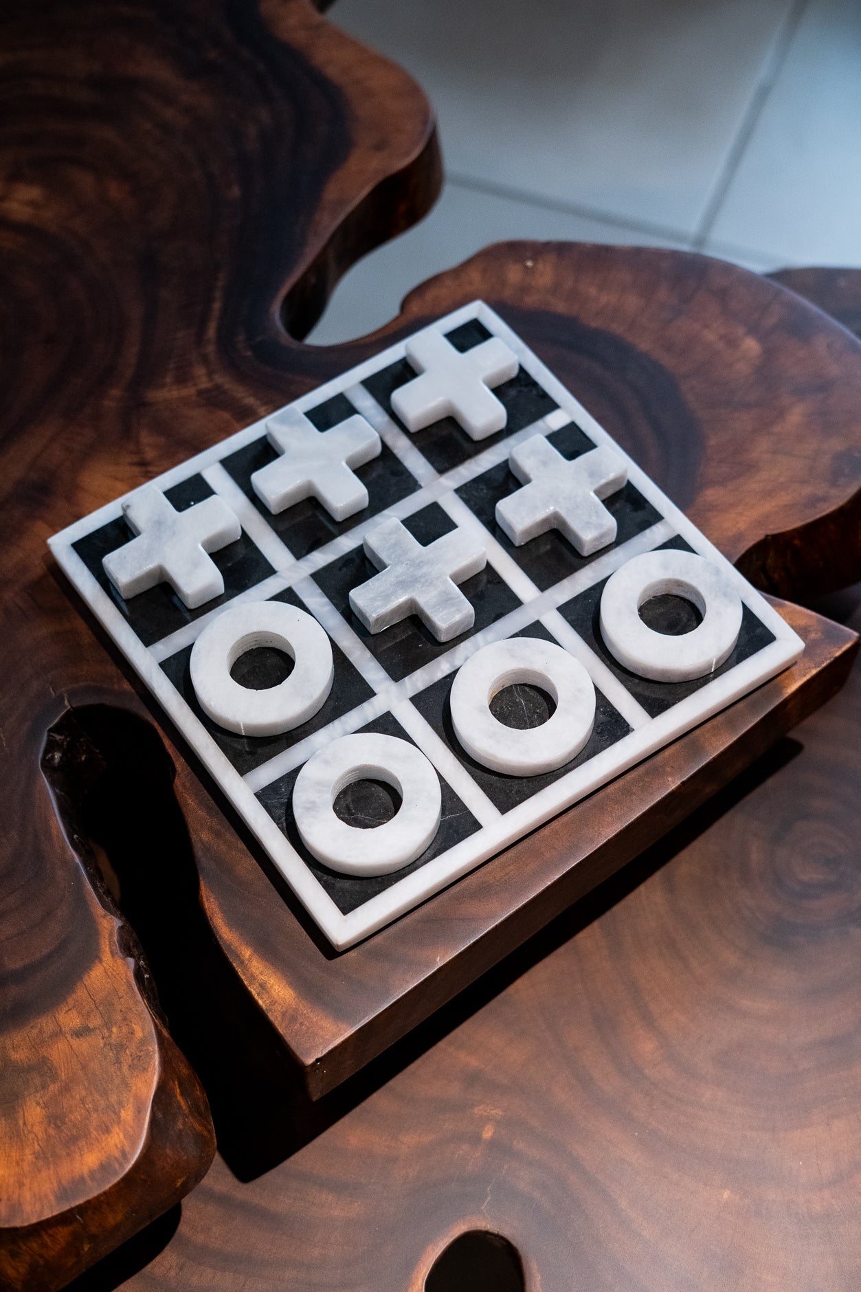 Marble Tic Tac Toe