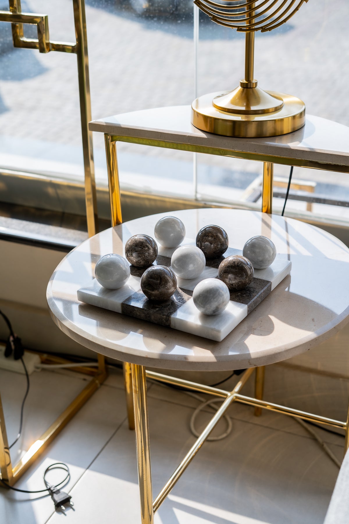 Marble Tic Tac Toe - Balls