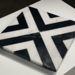 Square Monochrome Marble Platter