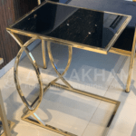 Brass End Table