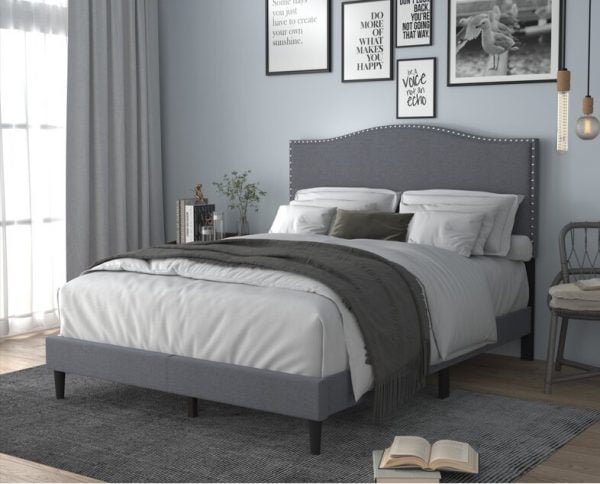 Argjend+Upholstered+Low+Profile+Platform+Bed Argjend - Image 1