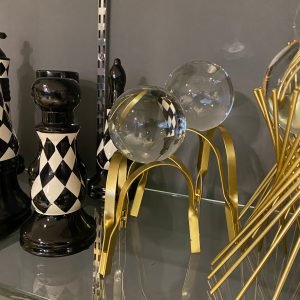 Glass Ball Stand